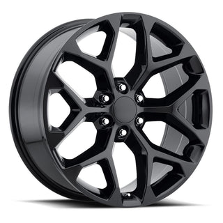 Factory Reproductions FR 59 Gloss Black 26x10 +24 6x139.7mm 78.1mm