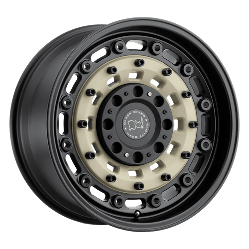 Black Rhino ARSENAL Sand On Black 17x8 +38 6x130mm 84.1mm