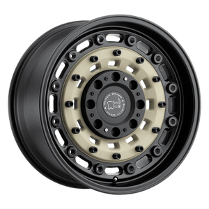 Black Rhino ARSENAL Sand On Black 17x8 +38 6x130mm 84.1mm