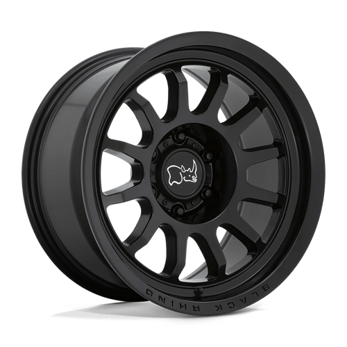 Black Rhino RAPID Matte Black 17x9 +12 6x114.3mm 76.1mm - Wheelwiz