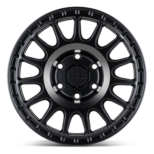Black Rhino SANDSTORM Semi G-black W/ Mach Dark Ring 18x8.5 0 6x139.7mm 112.1mm - Wheelwiz