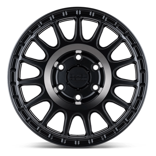 Black Rhino SANDSTORM Semi G-black W/ Mach Dark Ring 15x7 +15