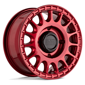 Black Rhino SANDSTORM UTV Candy Red 15x7 +36 4x156mm 132mm - Wheelwiz