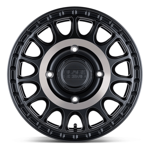 Black Rhino SANDSTORM UTV Semi Gloss Black W/ Mach Tint 15x7 +51 4x137mm 106.1mm - Wheelwiz