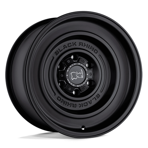 Black Rhino SOLID Matte Black 17x9.5 -12 6x139.7mm 112.1mm - Wheelwiz