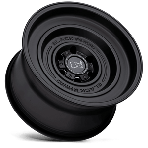 Black Rhino SOLID Matte Black 17x9.5 -18 5x127mm 71.5mm - Wheelwiz