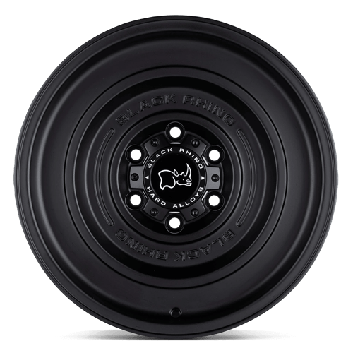 Black Rhino SOLID Matte Black 17x9.5 -18 5x127mm 71.5mm - Wheelwiz