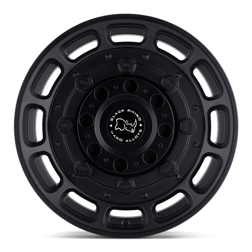 Black Rhino WARTHOG Matte Black 17x8.5 -18 5x127mm 71.5mm - Wheelwiz