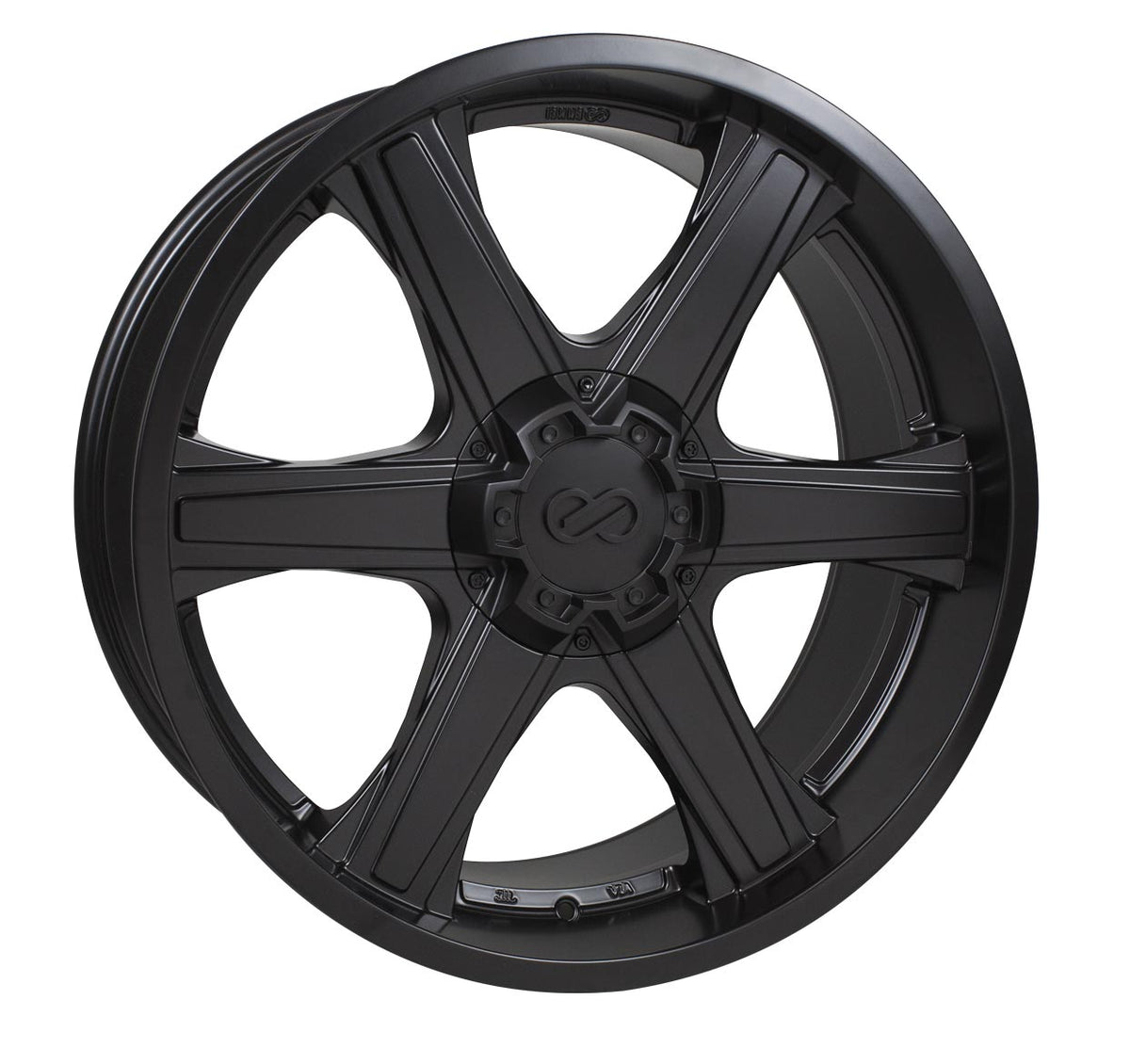 Enkei BLACKHAWK Matte Black 22x9.5 +30 6x139.7mm 78mm - WheelWiz