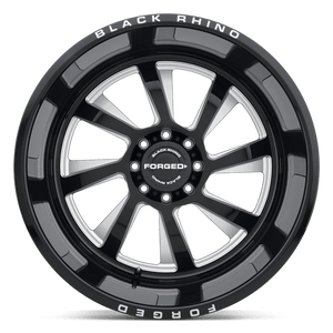 Black Rhino BLASTER Gloss Black Milled 22x14 -76 6x139.7mm 112.1mm - Wheelwiz