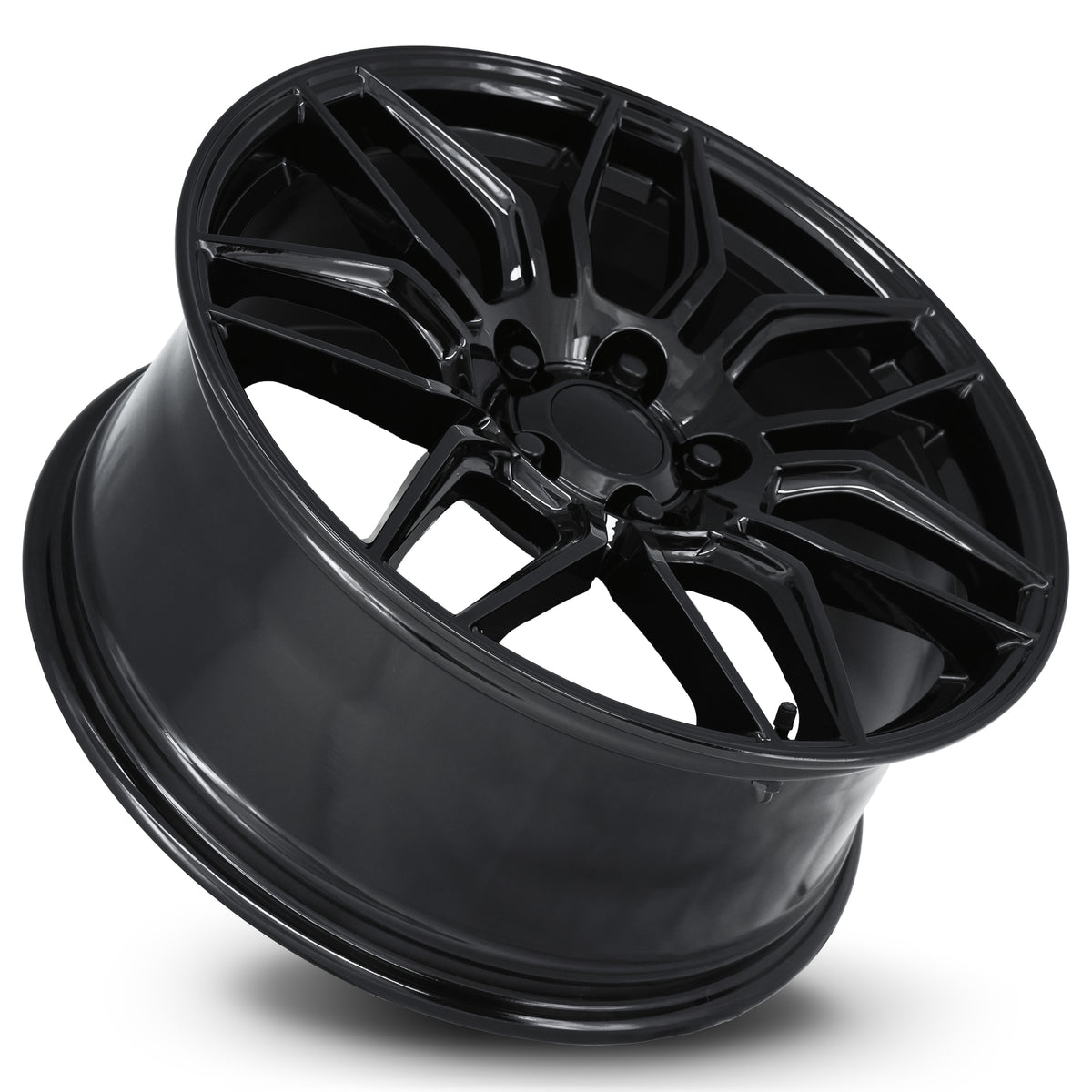 Factory Reproductions FR 401 Gloss Black 19x8.5 +38 5x120mm 66.9mm