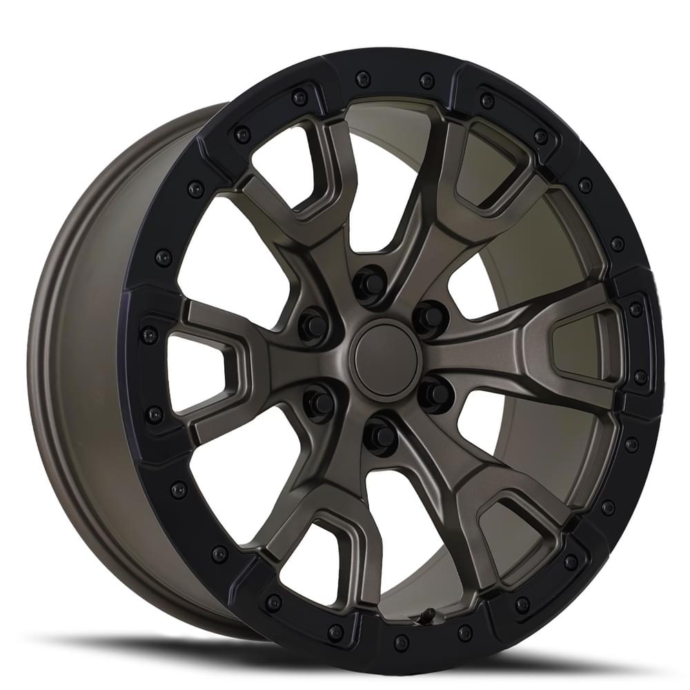 Factory Reproductions FR 99 Satin Bronze/Satin Black Ring 20x9 +20 6x139.7mm 93.1mm