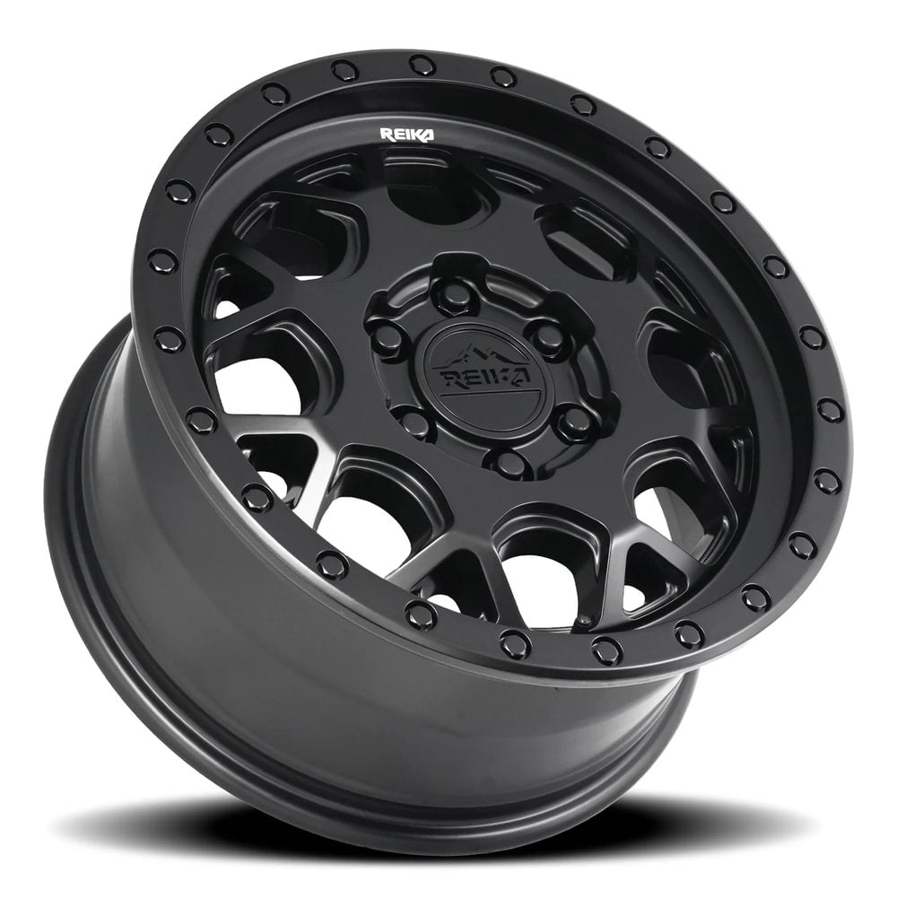 Reika R45 Satin Black 17x8 +35 6x130mm 84.1mm