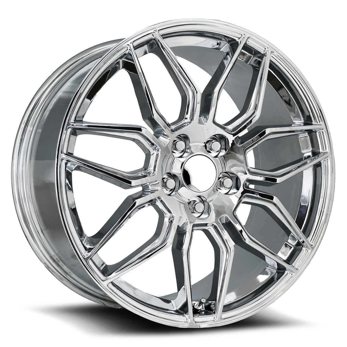 Factory Reproductions FR 401 Chrome 20x10 +79 5x120.65mm 70.3mm