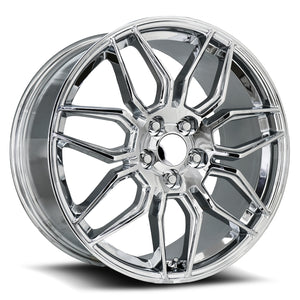 Factory Reproductions FR 401 Chrome 20x10 +79 5x120.65mm 70.3mm