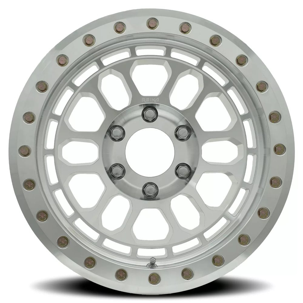 Reika R35 Machined 17x9 -12 6x139.7mm 106.1mm