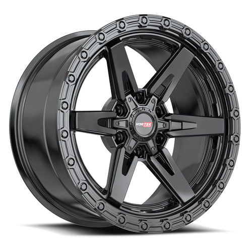 Vortek VRT-602SB Satin Black 17x9 0 6x135|6x139.7mm 106.1mm