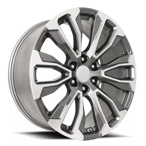 Factory Reproductions FR 203 Grey Machine Face 24x10 +31 6x139.7mm 78.1mm