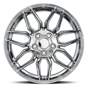 Factory Reproductions FR 401 Chrome 19x8.5 +56 5x120.65mm 70.3mm