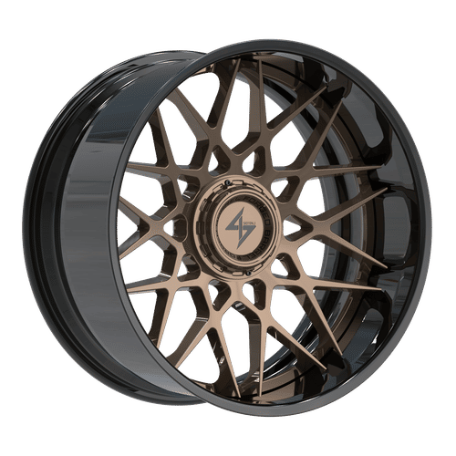 Sentali BFX5 Gloss Black Lip / Gloss Bronze Centre 22x10 -24 6x135|6x139.7mm 106.1mm