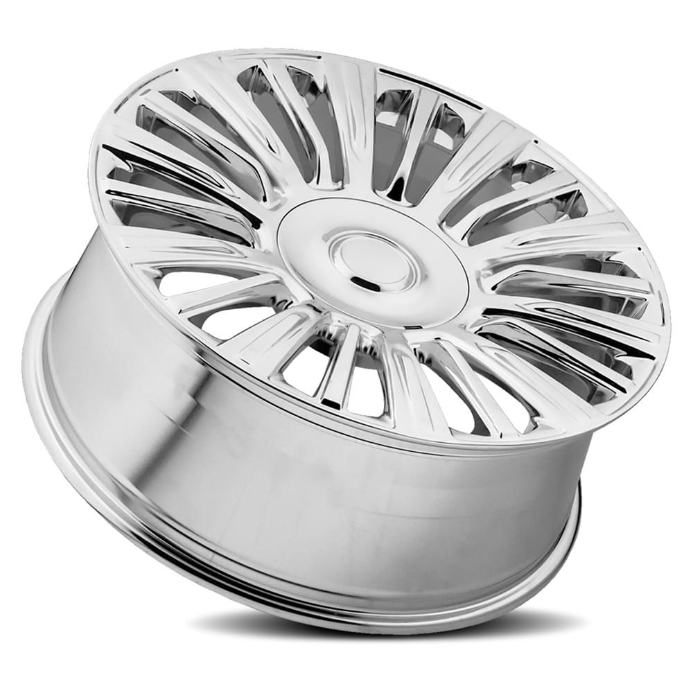 Factory Reproductions FR 91 Chrome 22x9 +28 6x139.7mm 78.1mm