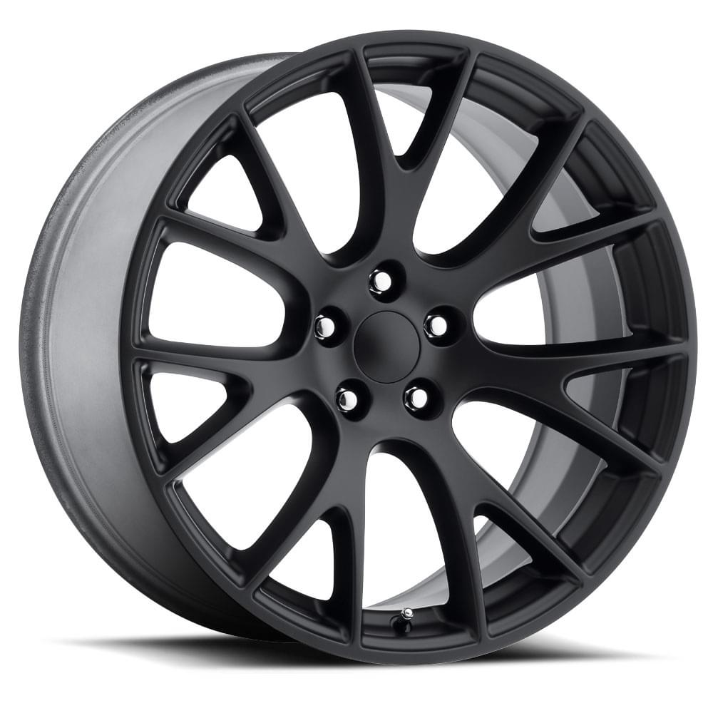 Factory Reproductions FR 70 Satin Black 20x10.5 +25 5x115mm 71.5mm