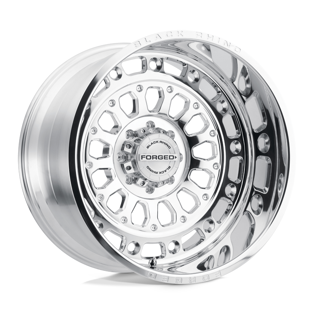Black Rhino CENTURION Polished 24x14 -76 8x180mm 125.1mm - WheelWiz