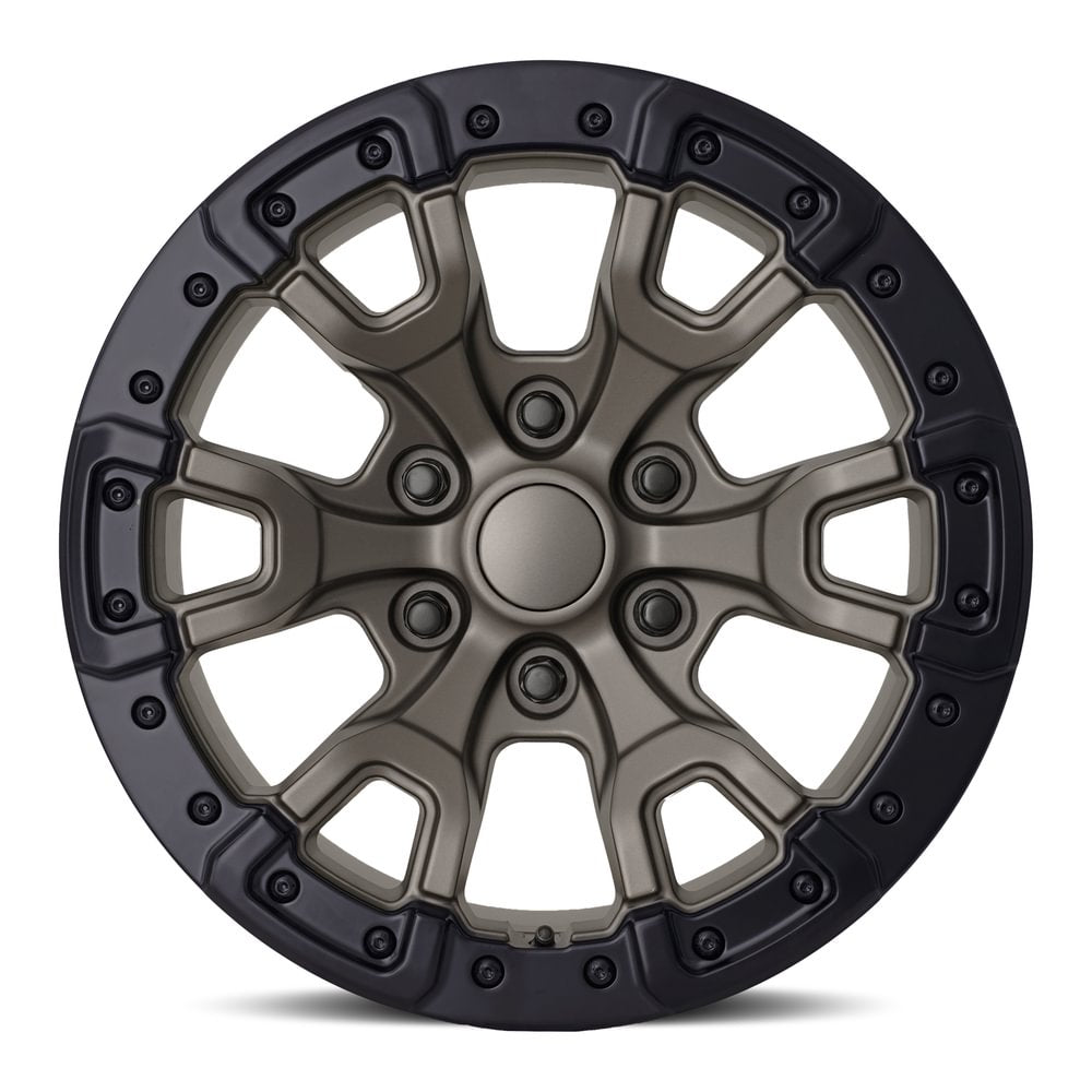 Factory Reproductions FR 99 Satin Bronze/Satin Black Ring 17x9 +18 6x139.7mm 93.1mm