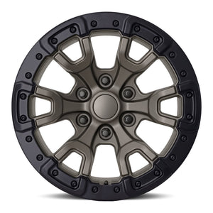 Factory Reproductions FR 99 Satin Bronze/Satin Black Ring 17x9 +18 6x139.7mm 93.1mm