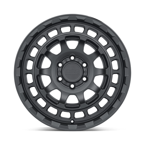 Black Rhino CHAMBER Matte Black 17x8.5 0 5x127mm 71.5mm - Wheelwiz