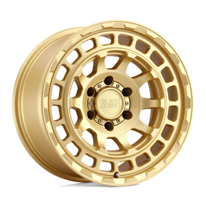 Black Rhino CHAMBER Matte Gold 17x8.5 +12 6x139.7mm 112.1mm - WheelWiz