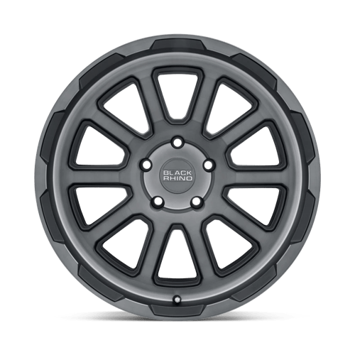Black Rhino CHASE Brushed Gunmetal 18x9 +12 6x139.7mm 112.1mm - Wheelwiz