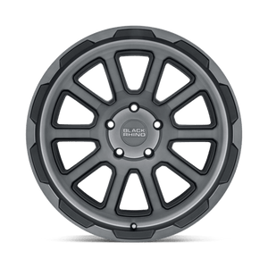 Black Rhino CHASE Brushed Gunmetal 17x8.5 +10 5x150mm 110.1mm - Wheelwiz