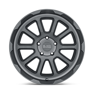 Black Rhino CHASE Brushed Gunmetal 18x9.5 -18 5x127mm 71.5mm - Wheelwiz