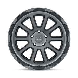 Black Rhino CHASE Brushed Gunmetal 17x9.5 0 5x139.7mm 78.1mm - Wheelwiz