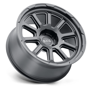 Black Rhino CHASE Matte Black 17x8 +10 5x112mm 66.6mm - WheelWiz