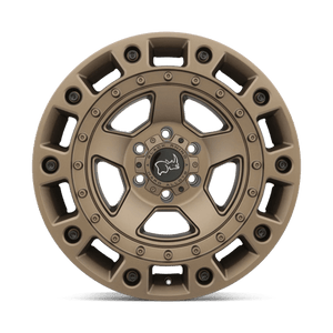 Black Rhino CINCO Bronze W/ Black Bolts 17x9.5 +12 6x139.7mm 112.1mm - Wheelwiz