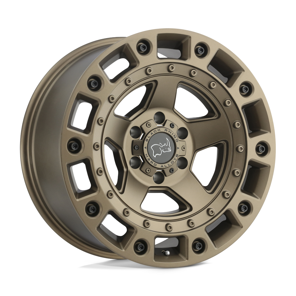 Black Rhino CINCO Bronze W/ Black Bolts 17x9.5 -18 6x139.7mm 112.1mm - WheelWiz