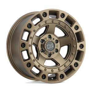 Black Rhino CINCO Bronze W/ Black Bolts 17x9.5 -18 6x139.7mm 112.1mm - WheelWiz