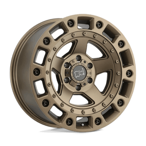 Black Rhino CINCO Bronze W/ Black Bolts 17x9.5 +12 6x120mm 67.1mm - WheelWiz