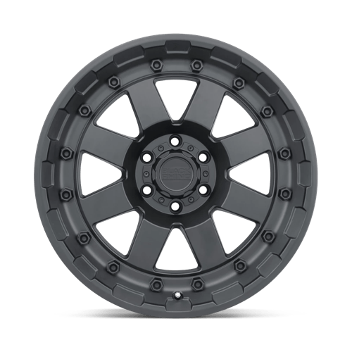 Black Rhino CLEGHORN Matte Black 17x8.5 +18 6x114.3mm 76.1mm - Wheelwiz