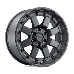 Black Rhino CLEGHORN Matte Black 18x9 -18 5x127mm 71.5mm - Wheelwiz