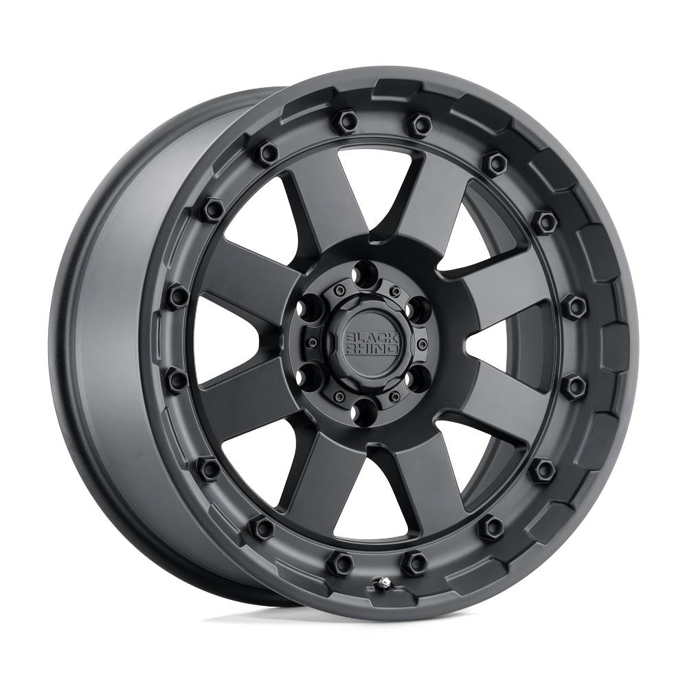 Black Rhino CLEGHORN Matte Black 18x9 +12 6x139.7mm 112.1mm - WheelWiz