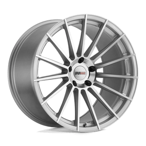 Cray MAKO Silver W/ Mirror Cut Face 20x11 +76 5x120.65mm 70.3mm - WheelWiz