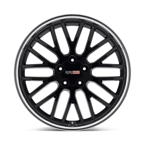 Cray MANTA Gloss Black W/ Mirror Cut Lip 20x10.5 +65 5x120.65mm 70.3mm - Wheelwiz