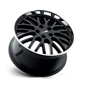 Cray MANTA Gloss Black W/ Mirror Cut Lip 17x9 +50 5x120.65mm 70.3mm - WheelWiz