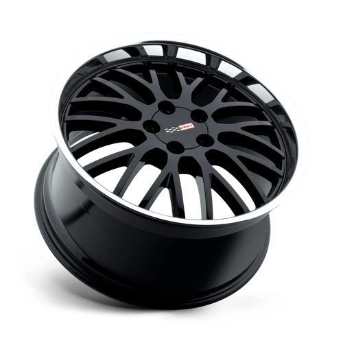Cray MANTA Gloss Black W/ Mirror Cut Lip 20x10.5 +65 5x120.65mm 70.3mm - Wheelwiz