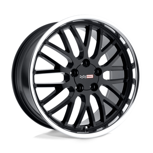 Cray MANTA Gloss Black W/ Mirror Cut Lip 20x10.5 +65 5x120.65mm 70.3mm - Wheelwiz