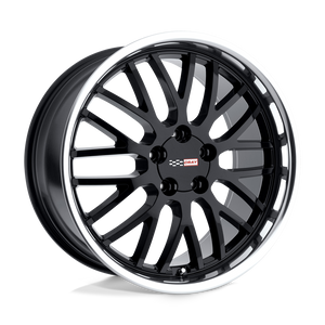 Cray MANTA Gloss Black W/ Mirror Cut Lip 18x10.5 +65 5x120.65mm 70.3mm - WheelWiz