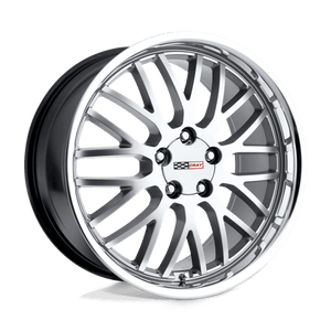 Cray MANTA Hyper Silver W/ Mirror Cut Lip 18x10.5 +65 5x120.65mm 70.3mm - WheelWiz